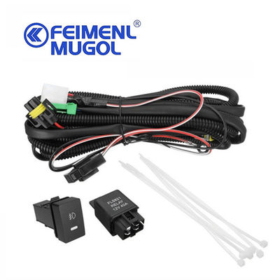 H11 سیم کشی سیم کشی سوکت های سیم LED شاخص های سوئیچ مه نور سیم کشی 1x دیوار بزرگ Hover M4