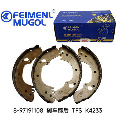 قیمت خوب مدل 8-97191108 OEM کفش ترمز عقب K4233 برای سیستم های ترمز Isuzu TFS، که عملکرد ترمز صاف و قابل اعتماد را ارائه می دهد. آنلاین